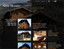 Tablet Screenshot of hotelcasaricardo.com